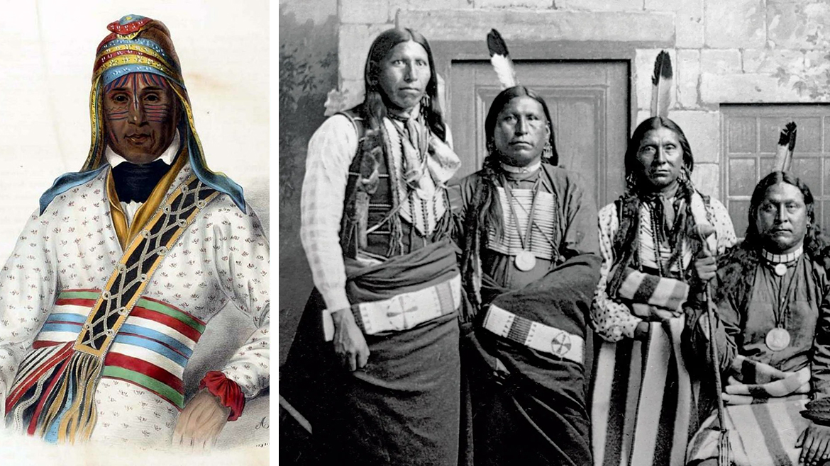 The Creek and Pawnee Indians
