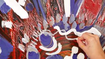 Renelle White Buffalo Paints Lakota
